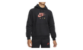 Sportswear Fleece Hoodie "Black / Mystic Red" DD6383 013