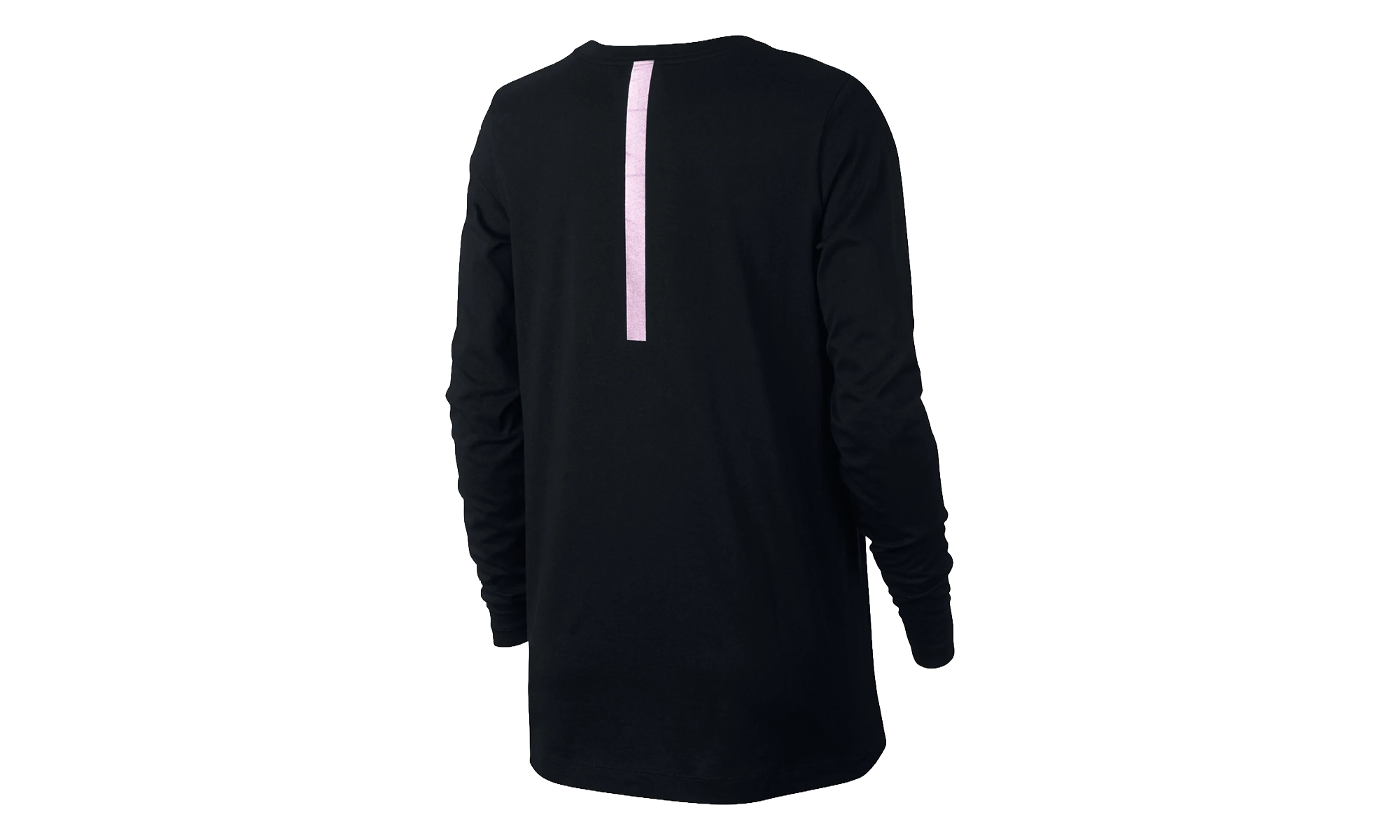 Foil Swoosh Logo Long Sleeve T-Shirt WMNS"Black/ Purple" 874120 010