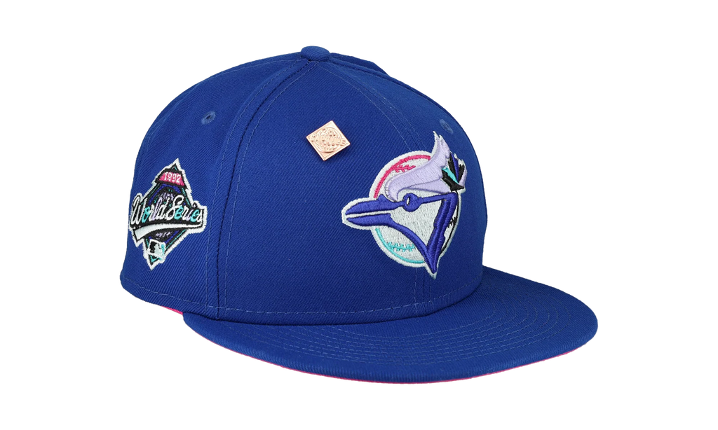 59FIFTY Toronto Blue Jays 1992 World Series Fitted Hat "Polar Lights" NE400