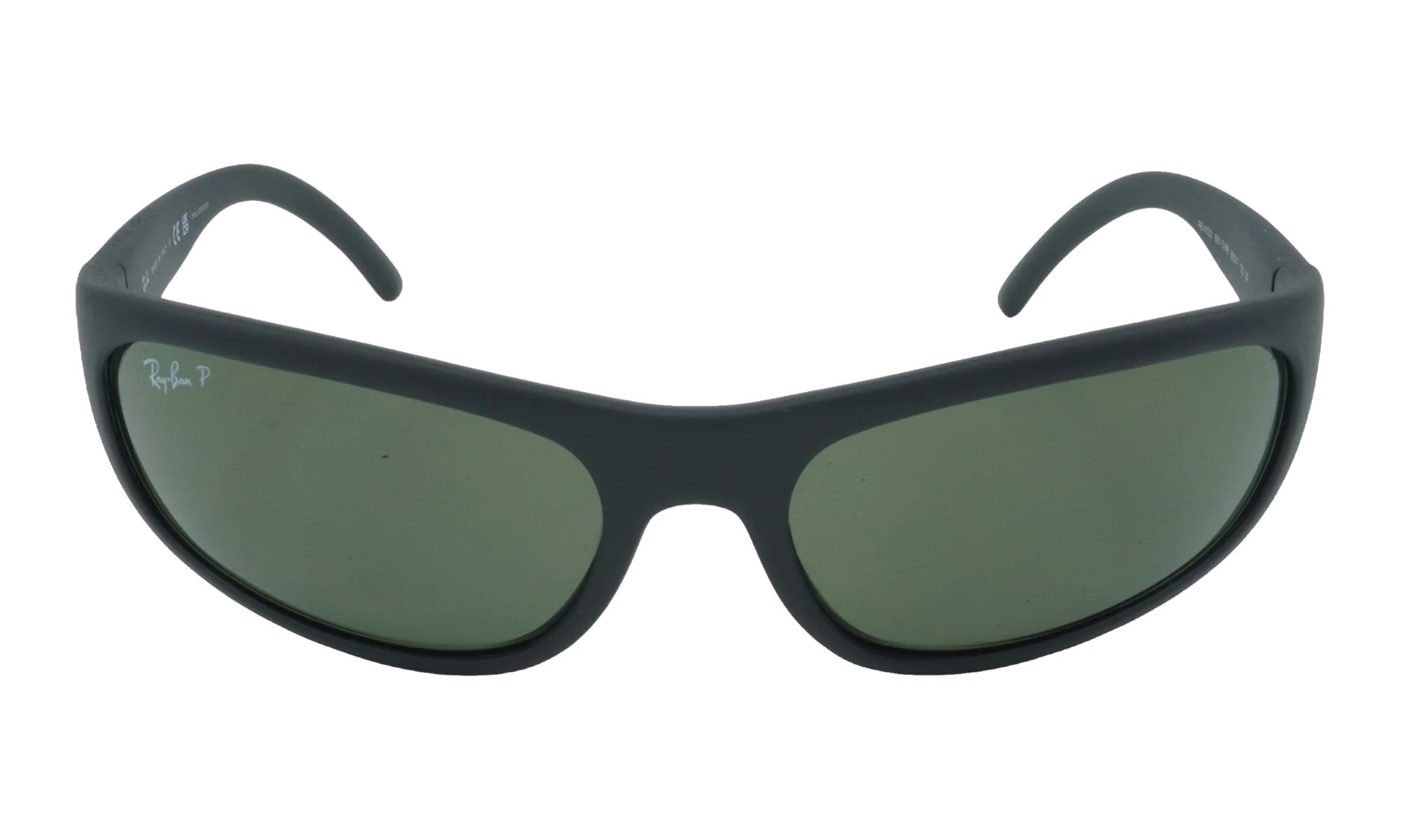 Predator Rectangular Polarized Sunglasses "Matte Black" RB4033-601-S48_60