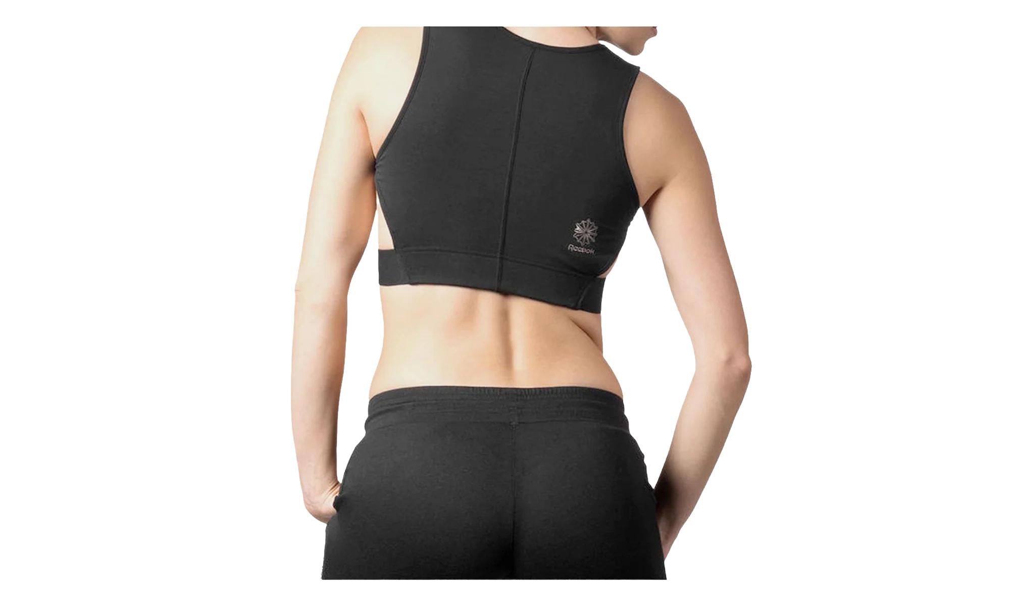 Teyana Taylor French Terry Sports Bra WMNS "Black" CW9661