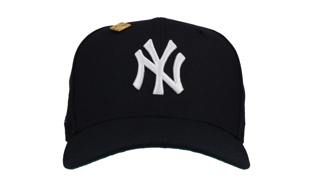 59FIFTY New York Yankees 2009 World Series Classic Fitted Hat "Navy / Green - Visor" NE293