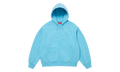 Small Box Zip Up Hooded Sweatshirt "SS26 - Light Blue" SU27350