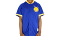 NBA Seasoned Pro Mesh Button Up Jersey "Golden State Warriors - Blue" 418TA3104AGSWIH