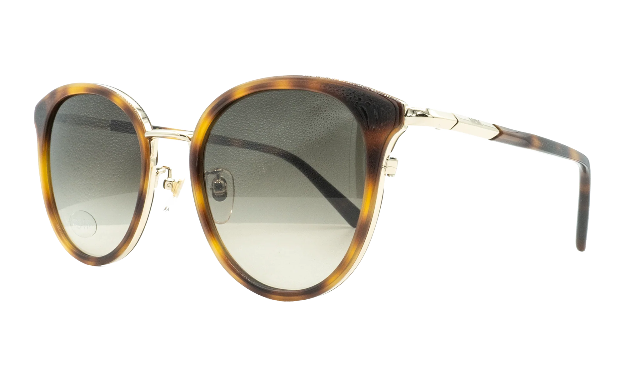 Round Sunglasses "Havana/Gold" MCM676SA-214