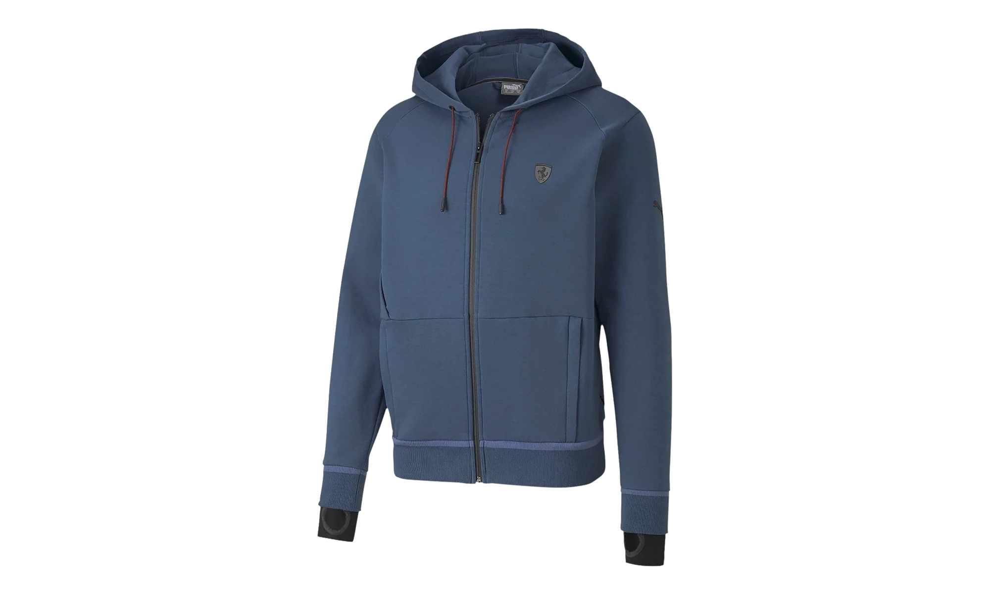 Scuderia Ferrari HOODED SWEAT JACKET "Blue" 596119 05