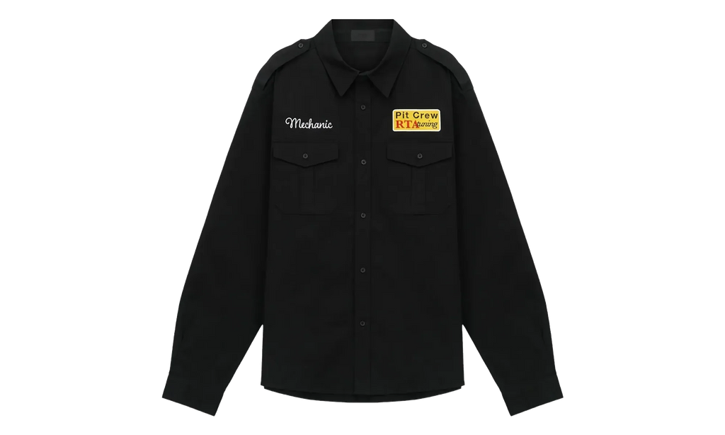 Lionel Embroidered Shirt "Black" MF23W666 T1880BKMEC