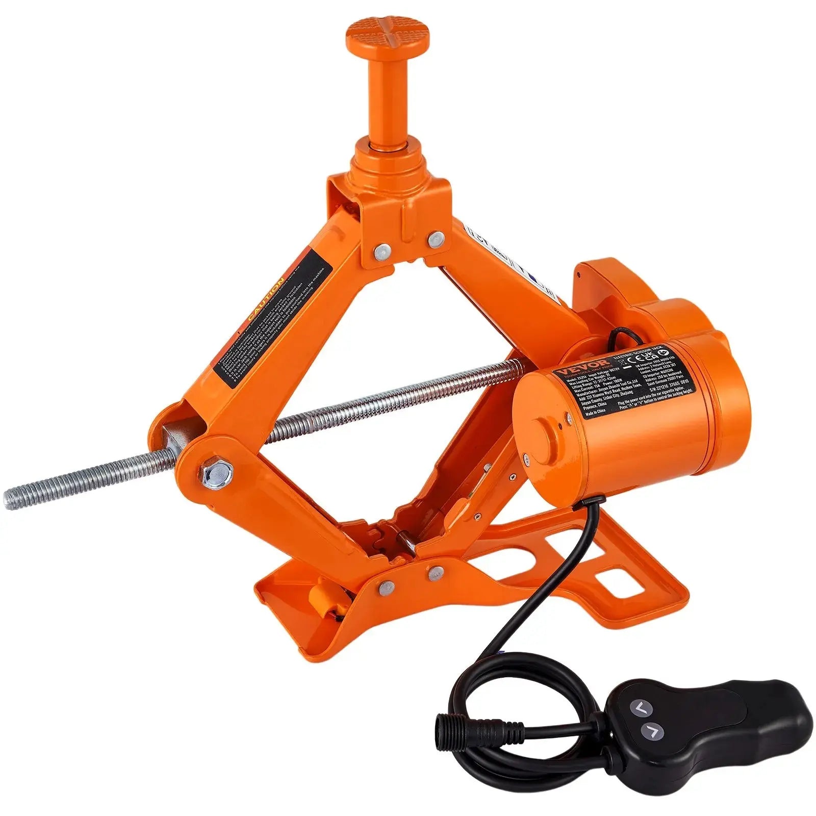 5 Ton Electric Car Jack Kit with Impact Wrench & Air Pump