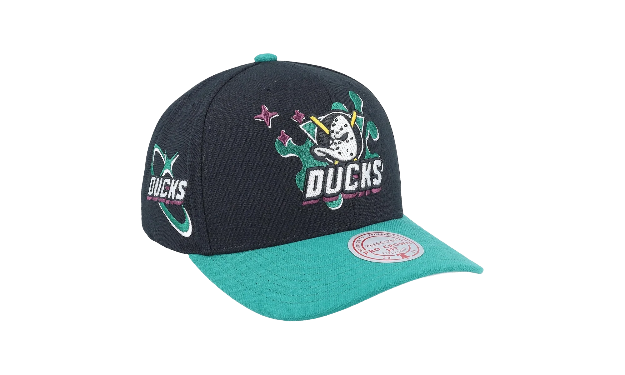 NHL Vintage Groove Drip Pro Snapback Cap "Anaheim Ducks - Black" HP8106 ADUBLCK