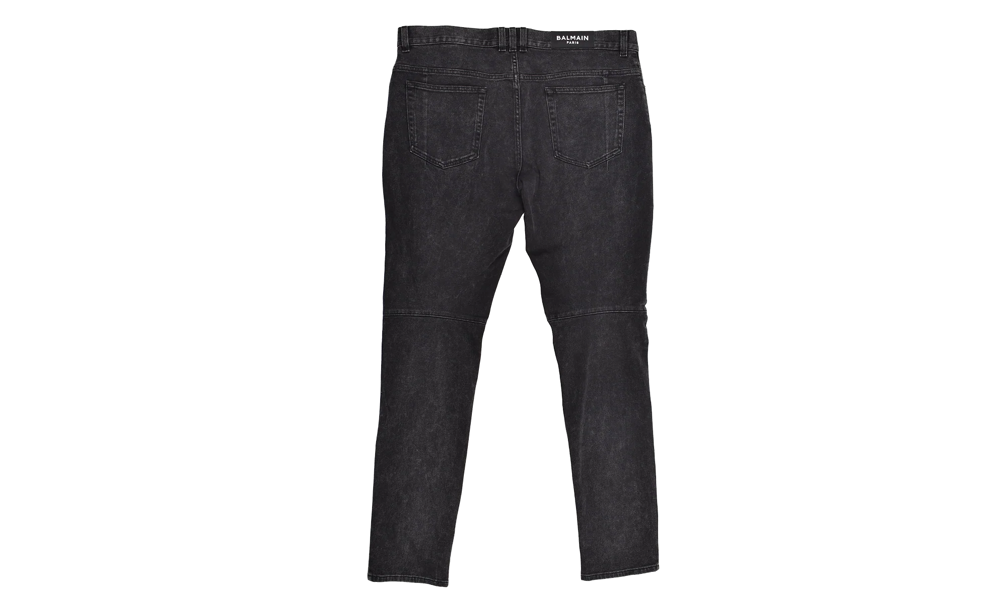 Ribbed Slim Jeans "Black" AH1MG005DB670PC