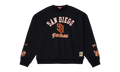 MLB Premium CR Fleece Sweatshirt WMNS "San Diego Padres - Black" SKU FC11344 SDPBLCK