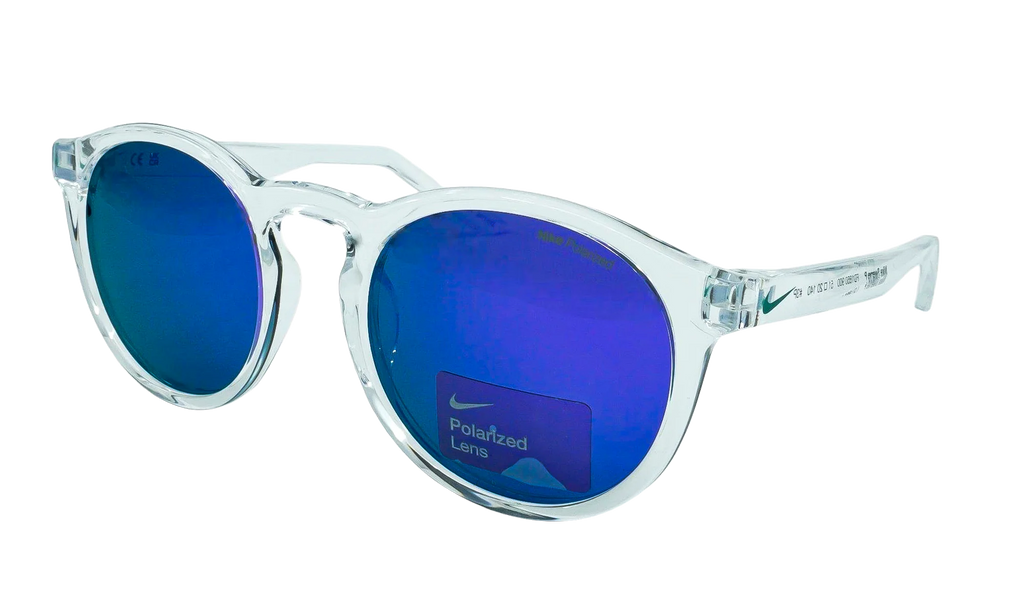 Swerve Polarized Sunglasses "Clear / Purple Mirror" FD1850 900