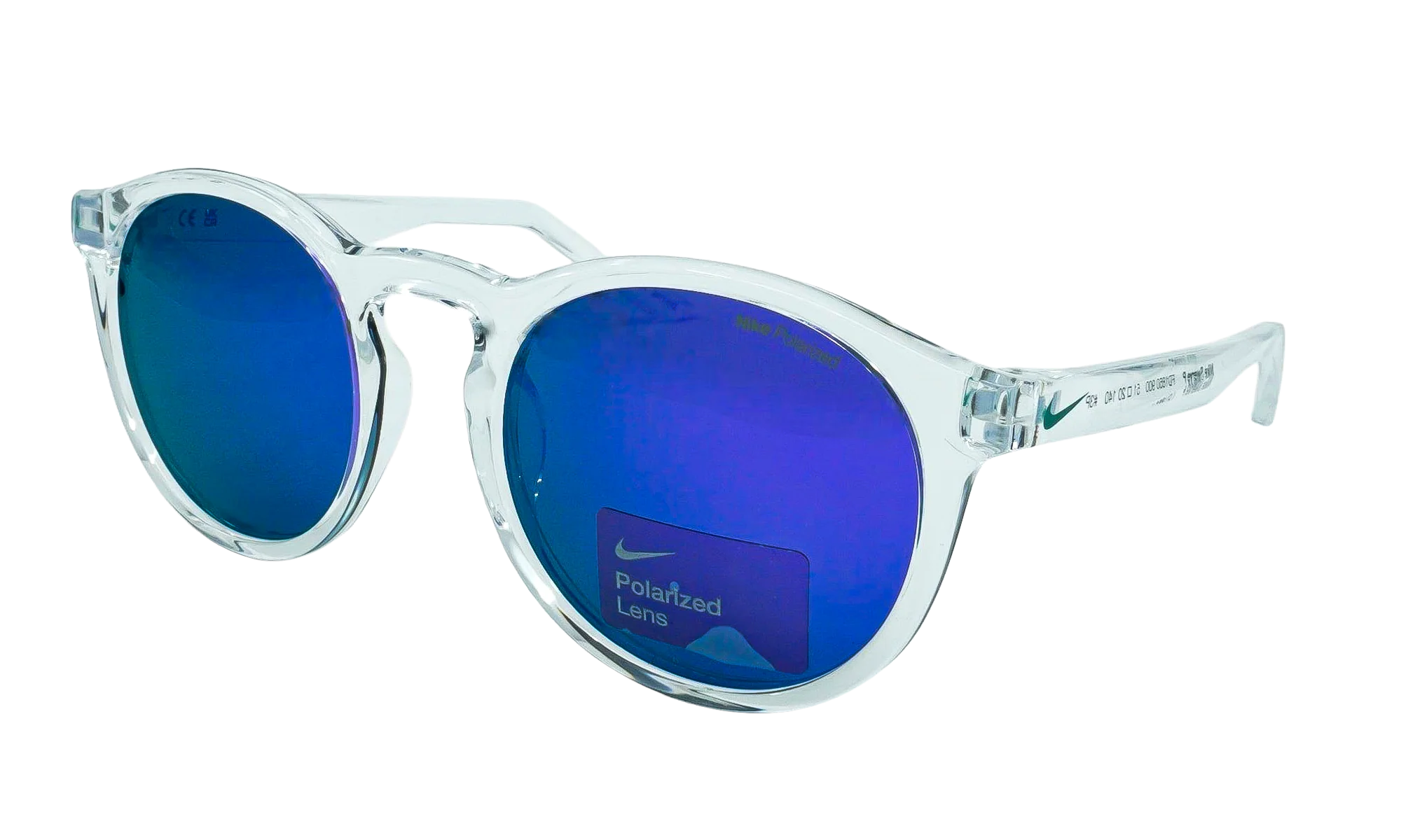Swerve Polarized Sunglasses "Clear / Purple Mirror" FD1850 900