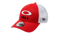 9FORTY OAKLEY x New Era Heather New Era Stripe Golf Snapback Hat "Red Line" 912145LDS 465
