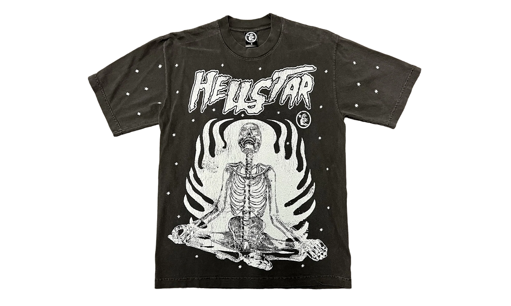 Reach Your Inner Peace Skeleton Tee "Black" HSR127