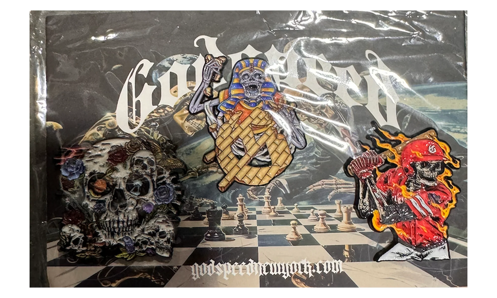 Godspeed Pyramid Pins "Multicolor" GS171