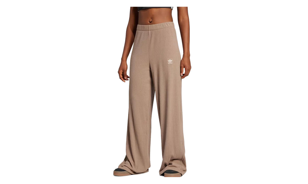 Essentials Wide Rib Pants WMNS "Trace Brown - SS25" JD0768