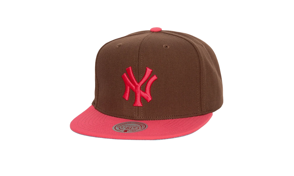 MLB Cooperstown The Damn Snapback Cap "New York Yankees - Brown" HHSS6813 NYYYYPPPBROW