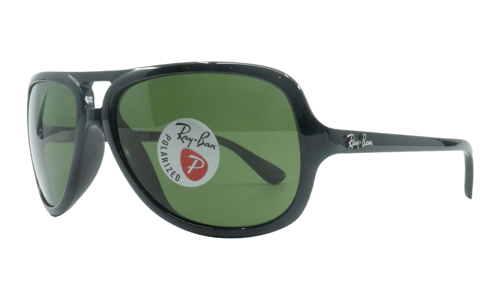 Aviator Polarized Sunglasses "Black" RB4162-601-2P_59