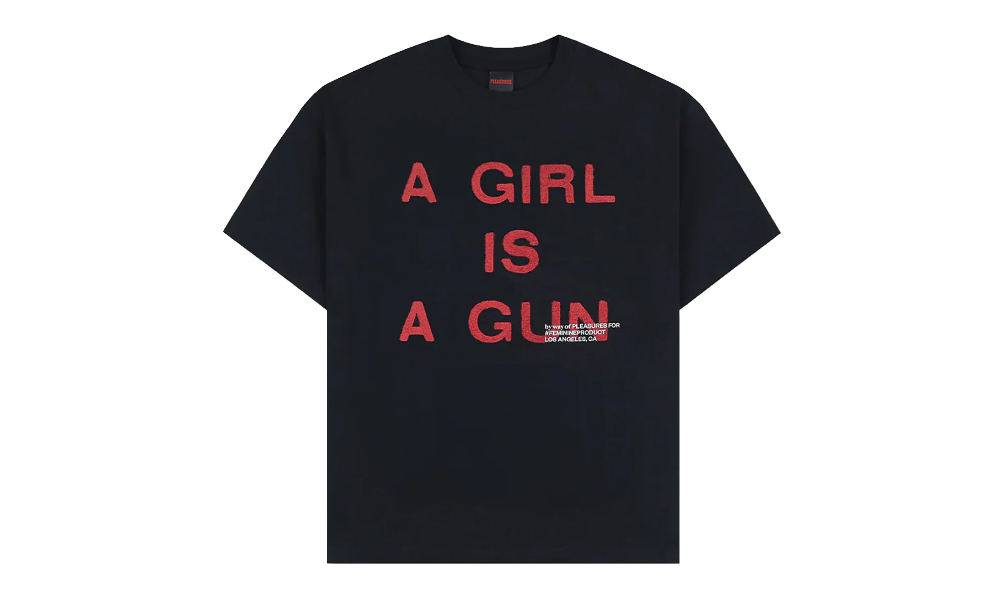 Girl Is A Gun SS Tee "Black" P26SP082-BLK