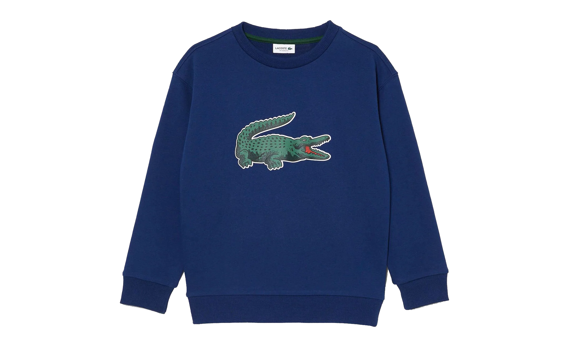 Signature Print Fleece Sweatshirt GS "Navy Blue" SJ1231 F9F