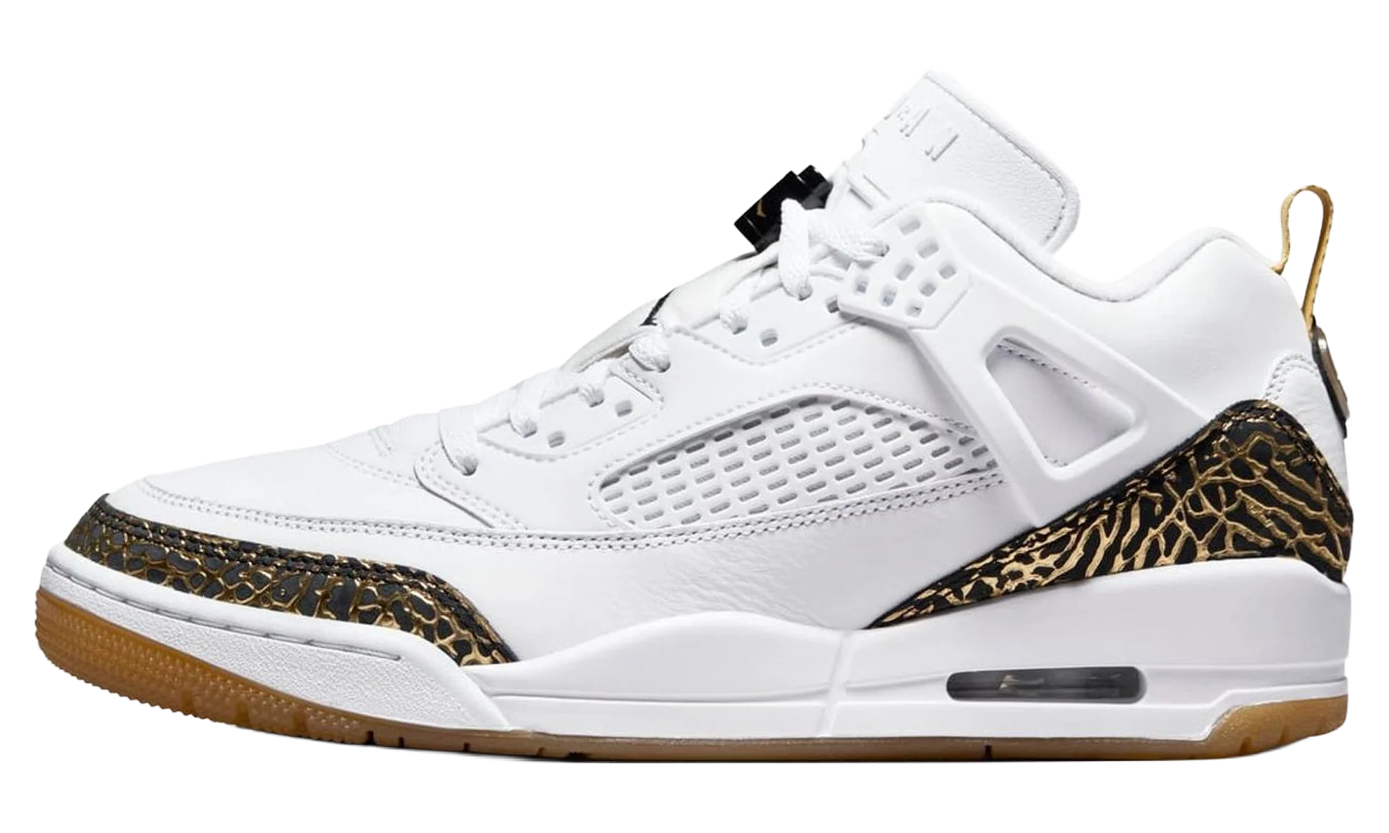 Air Jordan Spizike Low "White Metallic Gold" HJ9019 100