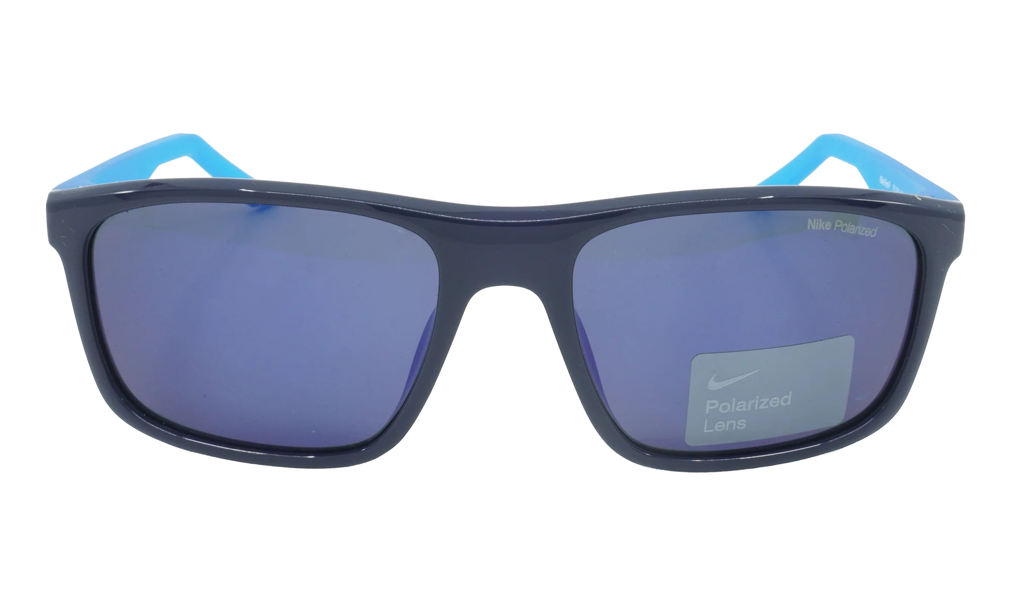 Fire Polarized Sunglasses "Obsidian / Polar Blue Flash" FD1818 451