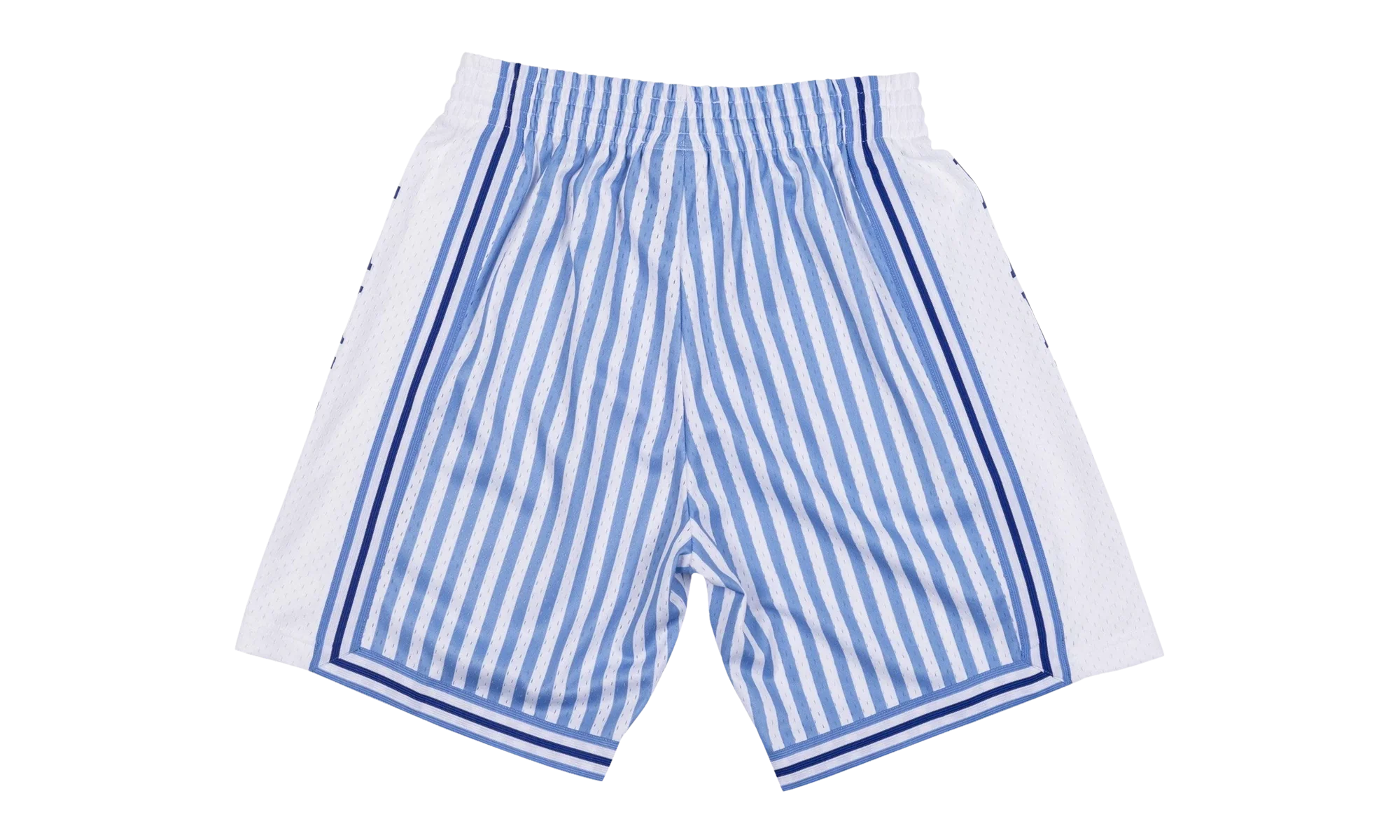 NBA Striped Swingman Shorts "1996 Los Angeles Lakers - Blue" SMSHBW19048 LALPTBL96