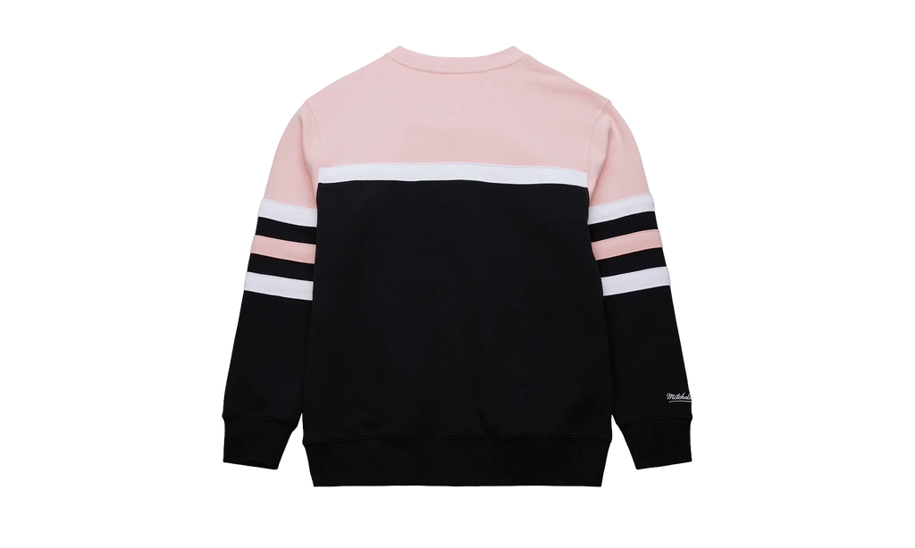 MLS Head Coach Fleece Current Logo Crewneck Shirt "Inter Miami CF - Black / Pink" FC8125 IMCBKPK
