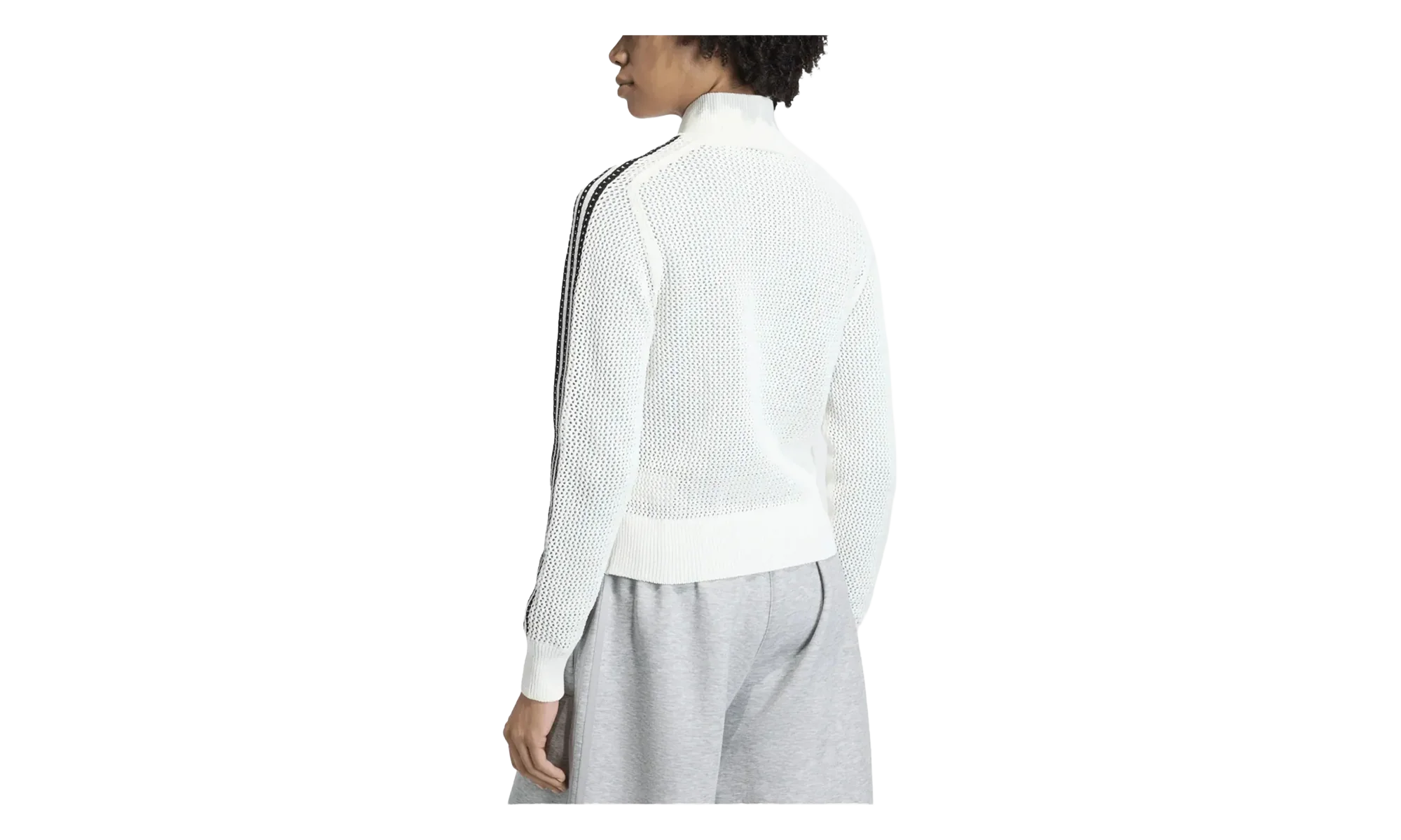 Originals Knitted Crochet Firebird Track Top WMNS "Off White" KC6496