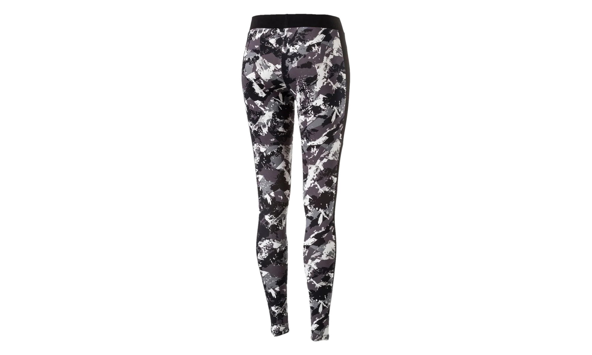 Classics All Over Print Archive Logo Leggings WMNS "Black" 573575 01