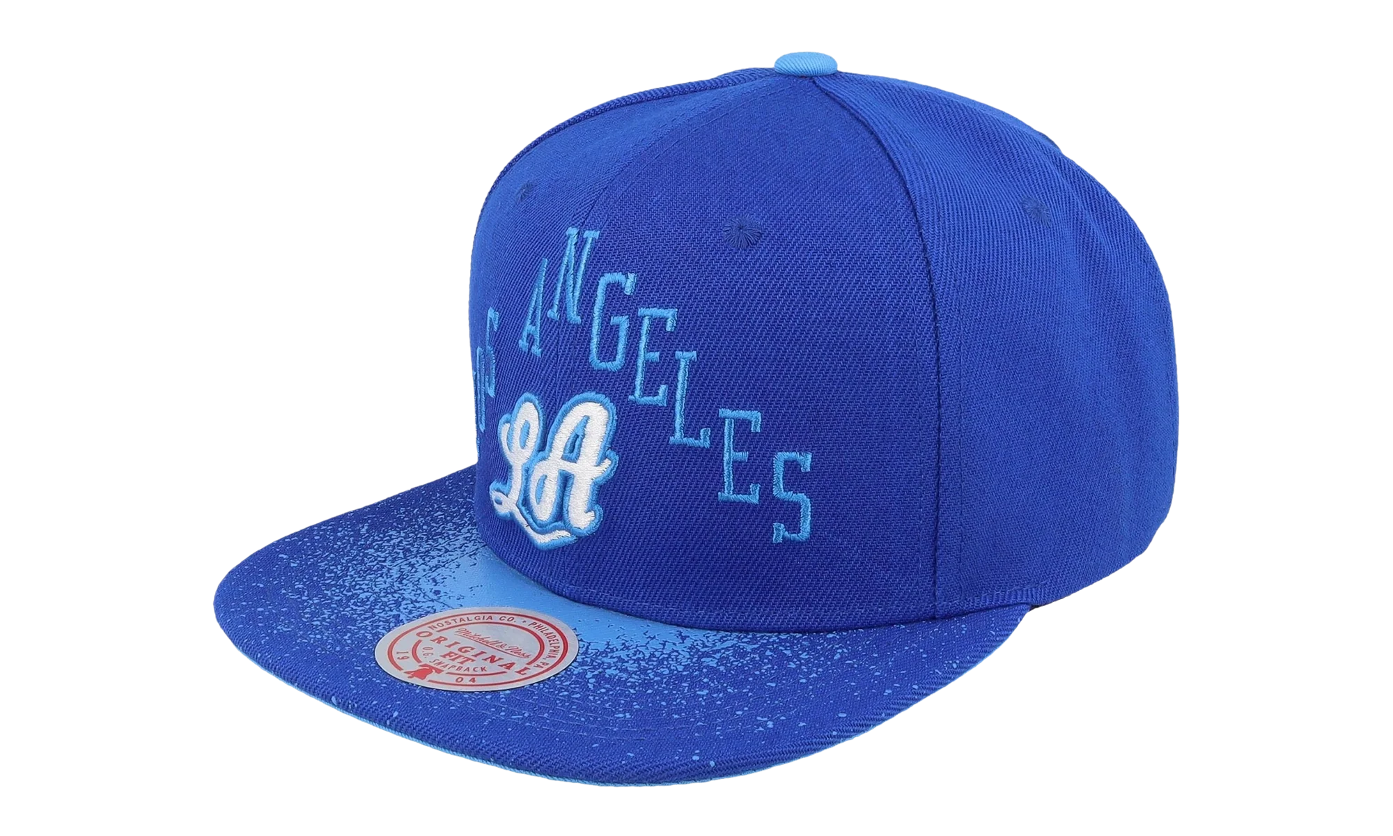 NBA Hardwood Classics Re-Take Snapback Cap "Los Angeles Lakers - Blue" 6HSSSH21339 LALBLUE