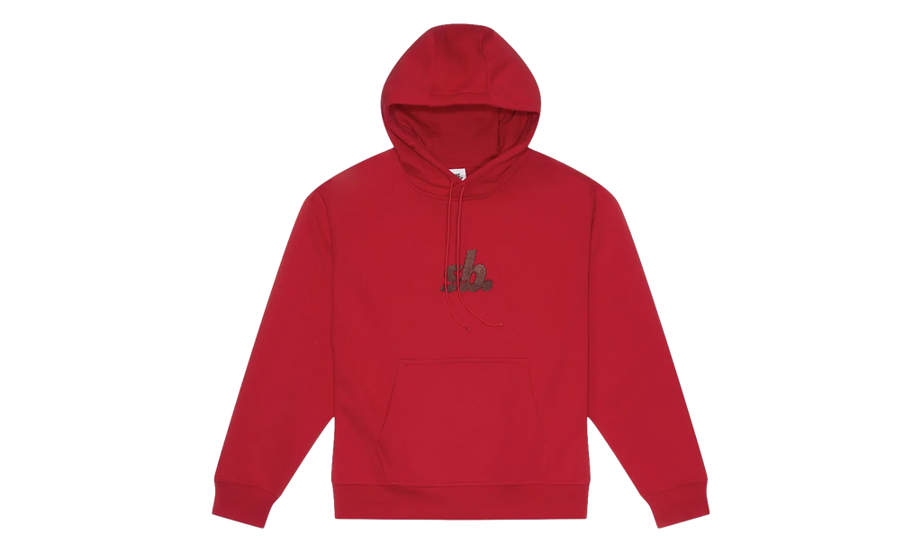 Skate Fleece Pullover Hoodie "Red" FN2498 657
