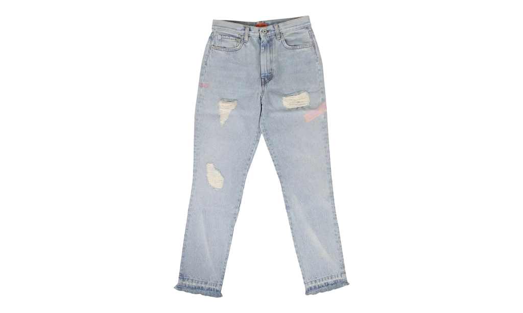 Cotton Slim Denim Pants "Light Blue" HWYA002R196410353127