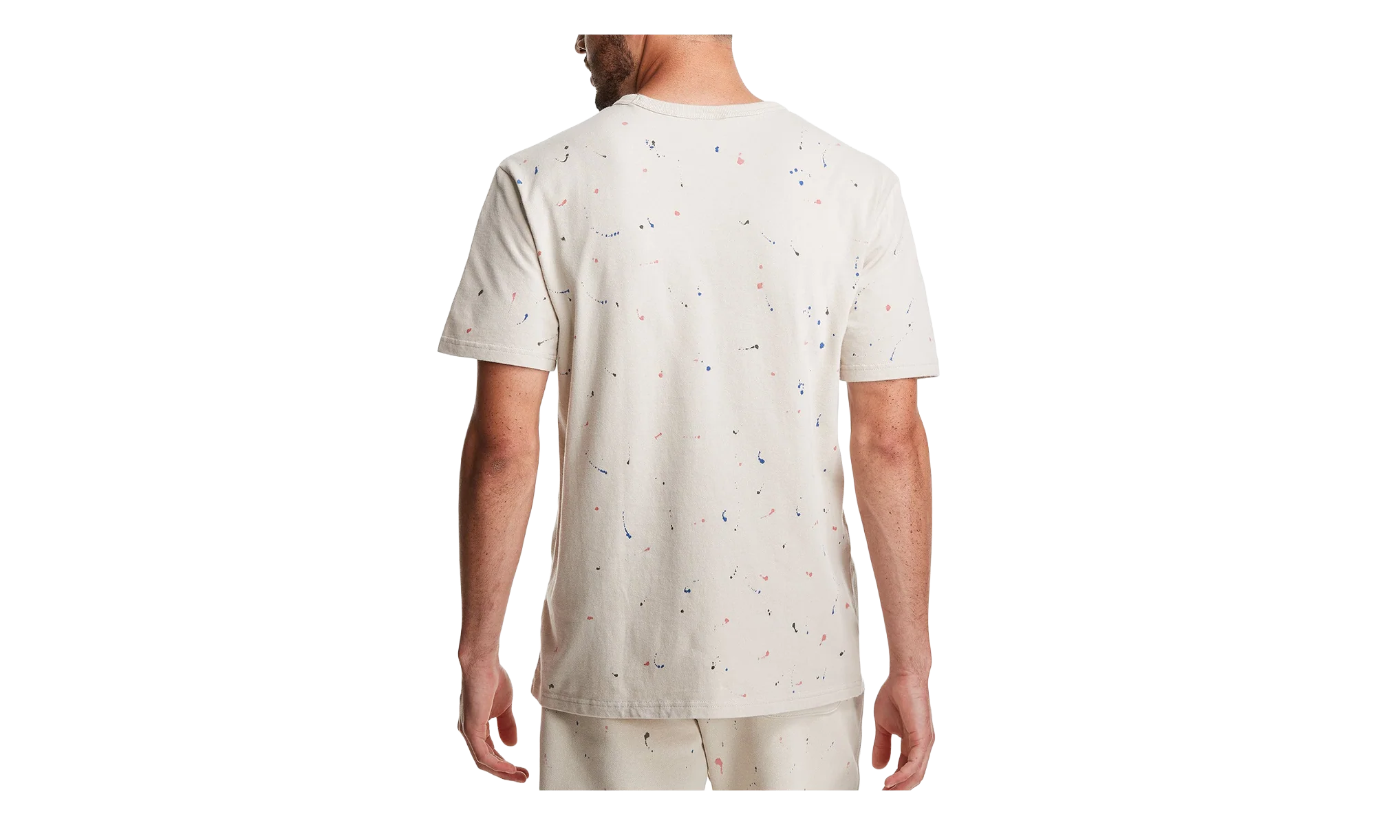 C-Life Heritage Paint Splatter T-Shirt "Pebblestone" T25969 549967 AZXC