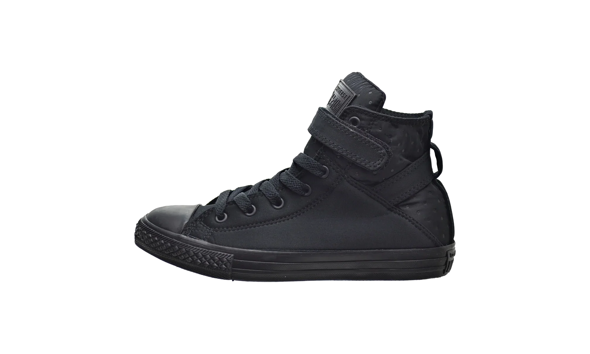 Chuck Taylor All Star Brea HI GS "Black/Black" 653281C