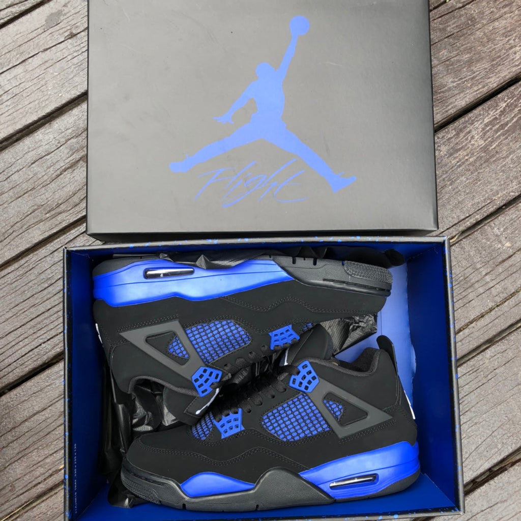 4 Black Deep Royal Blue