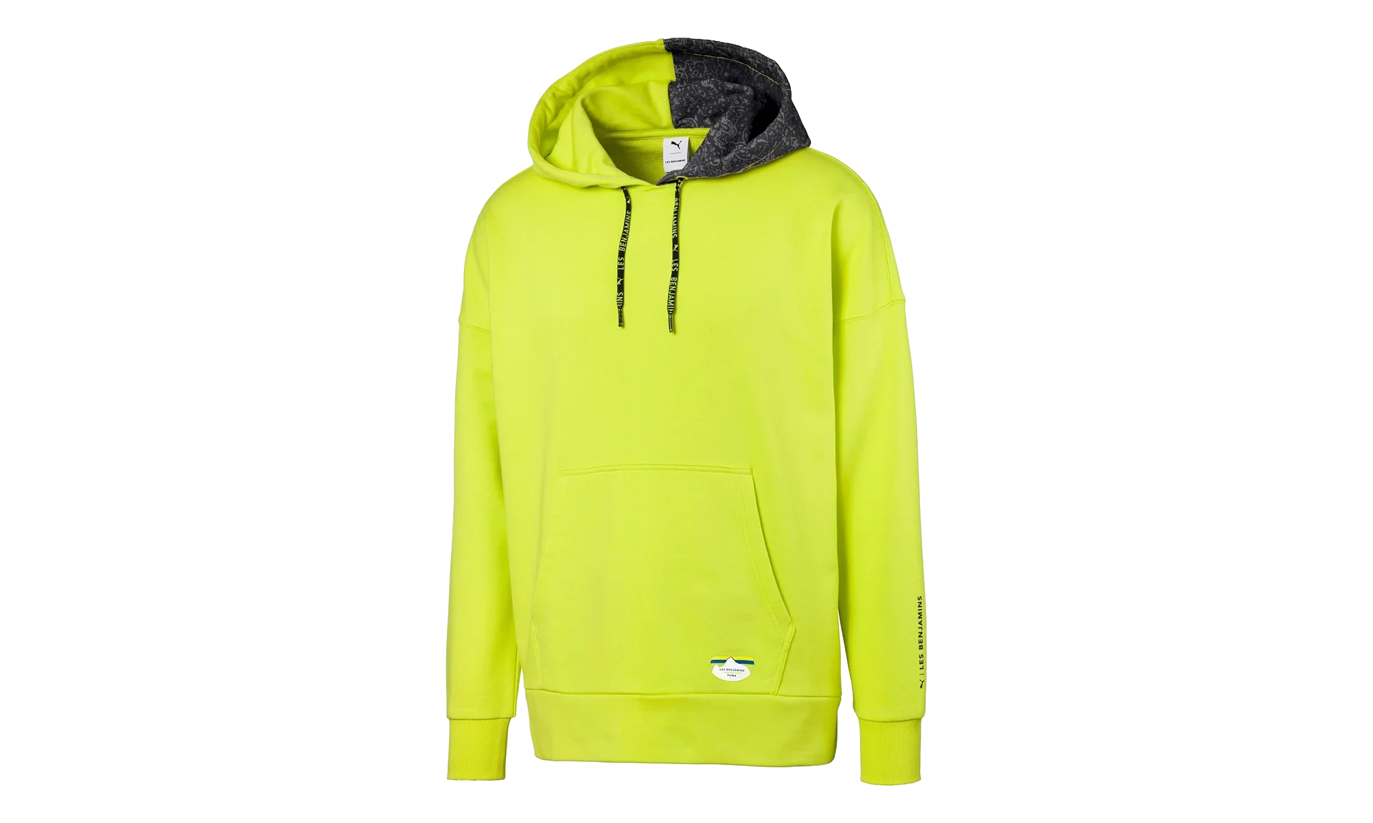 LES BENJAMINS HOODIE "Bright Energetic Yellow" 595470 21