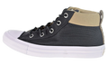 Chuck Taylor All Star Street Mid "Black / Khaki" 160487F