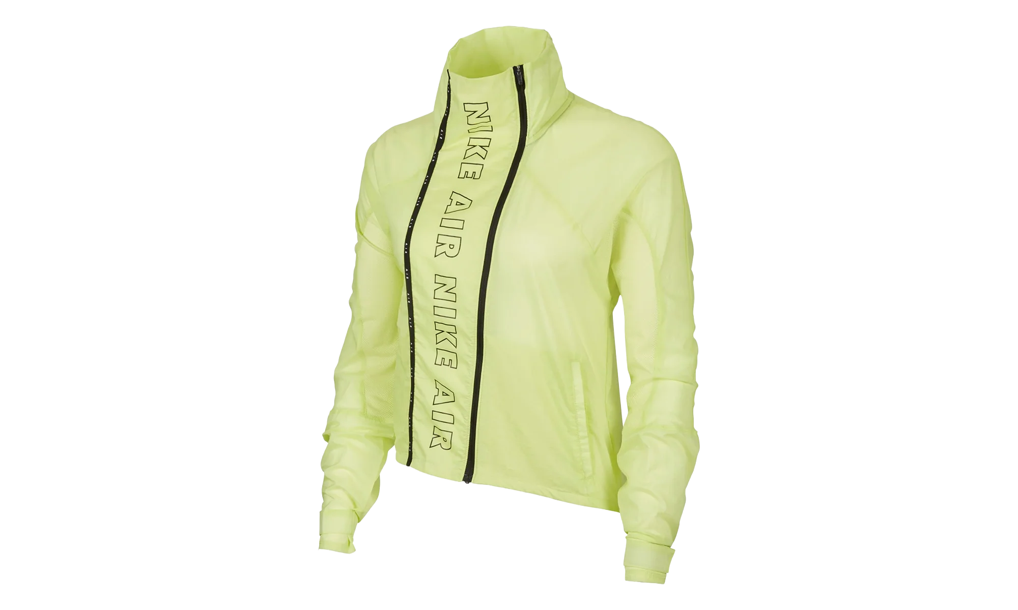 Air Full Zip Running Windbreaker Jacket WMNS "Neon Yellow" CJ1874 367