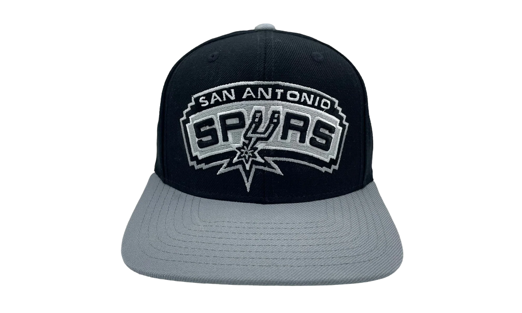 NBA XL Logo 2-Tone Snapback "San Antonio Spurs - Black" NM04ZMTC5SPURS