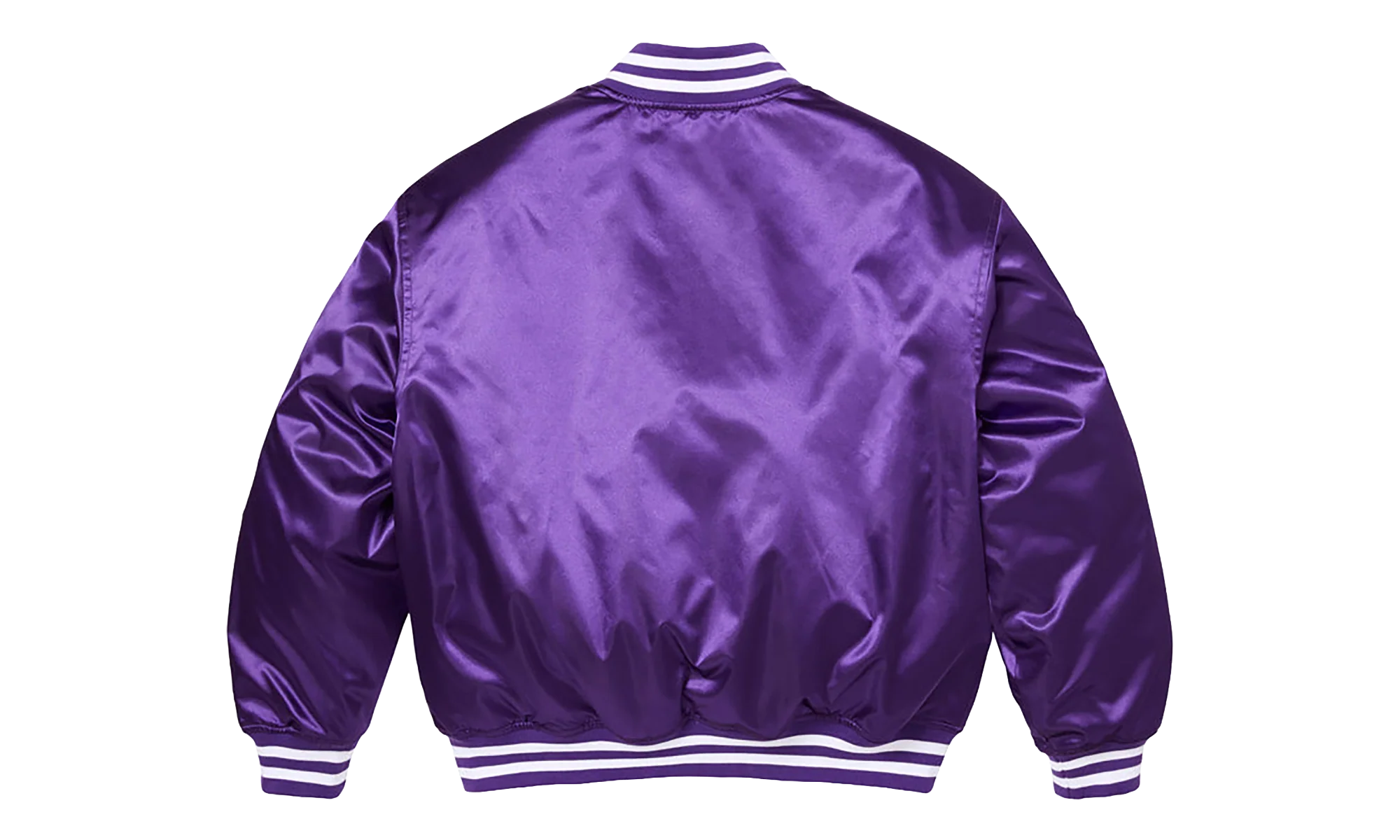 Champion® Satin Varsity Jacket "SS 26 - Purple" SU27454