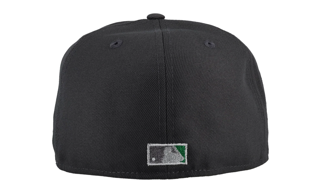 59FIFTY Arizona Diamondbacks Script 25th Anniversary Fitted Hat "Graphite Metallic" 123451299553