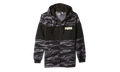 Camo Fullzip Fleece Hoodie "Black" 855054 01