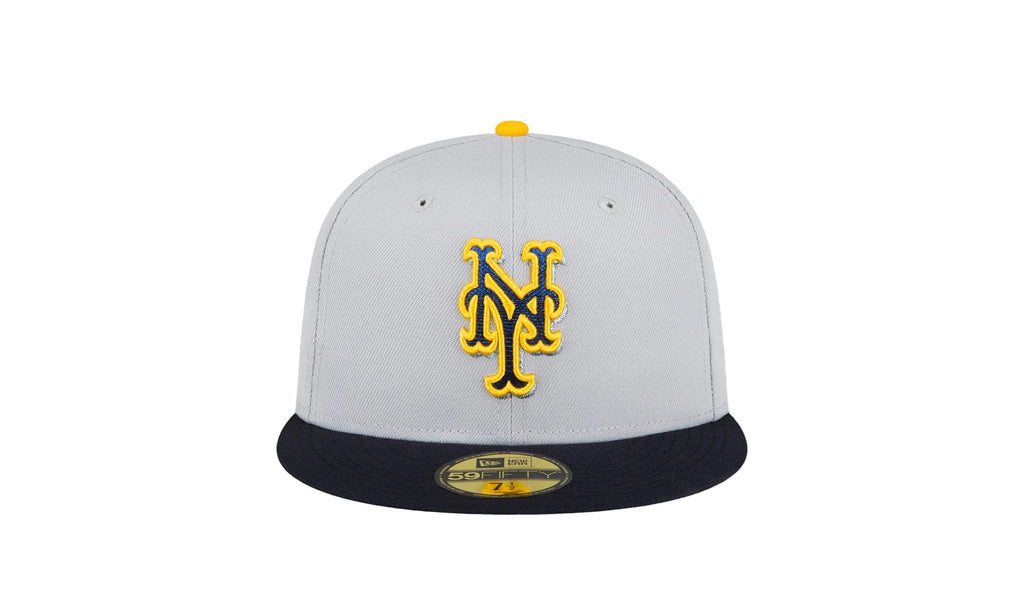 New York Mets 60th Anniversary 59FIFTY Fitted Hat "Grey" 70777240