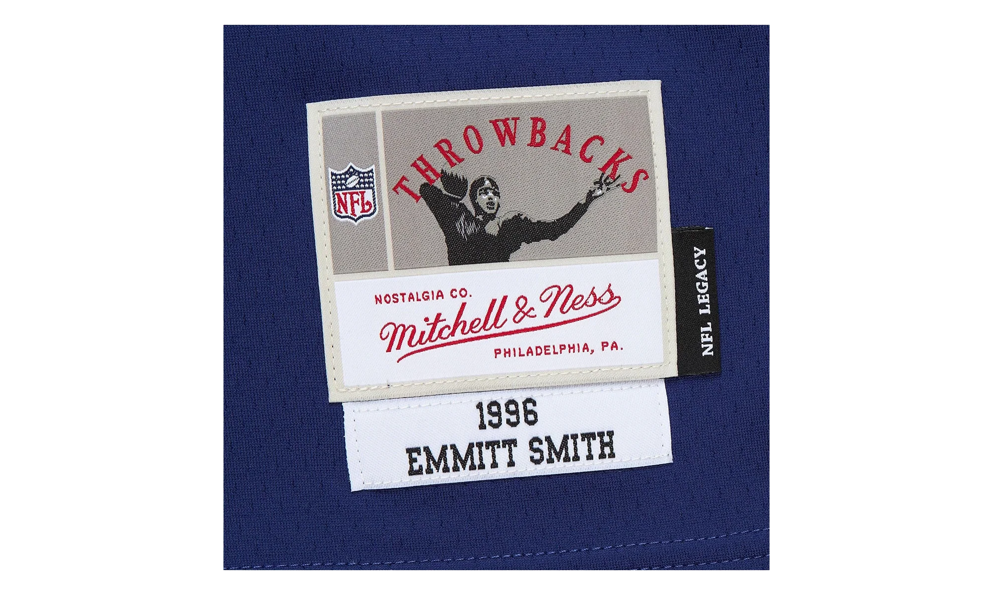 NFL Emmitt Smith Dark Jersey "1996 Dallas Cowboys - Navy" LGJY4462 DCO96ESMNAVY