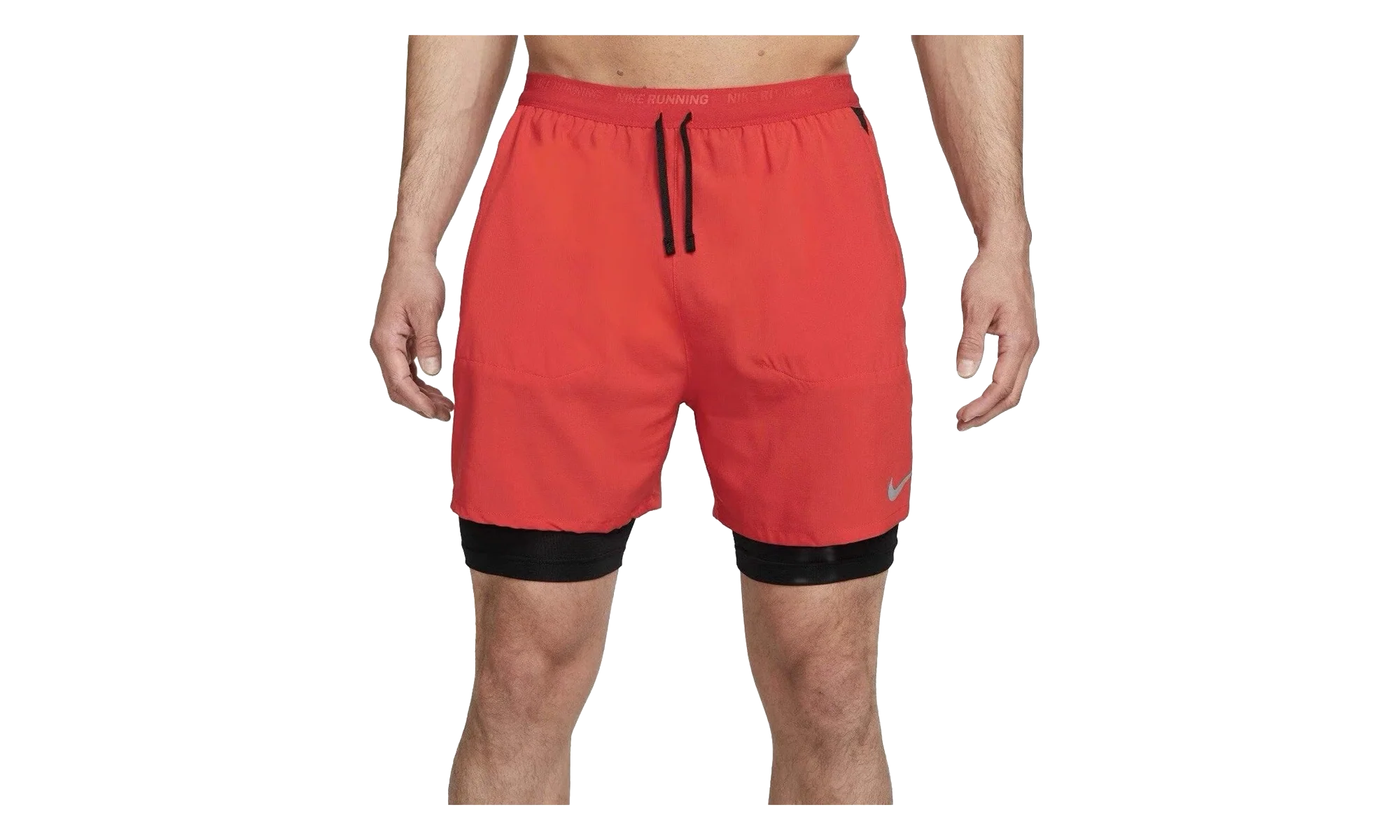 Stride Dri-fit Hybrid Running Shorts "University Red / Black" DM4757 657