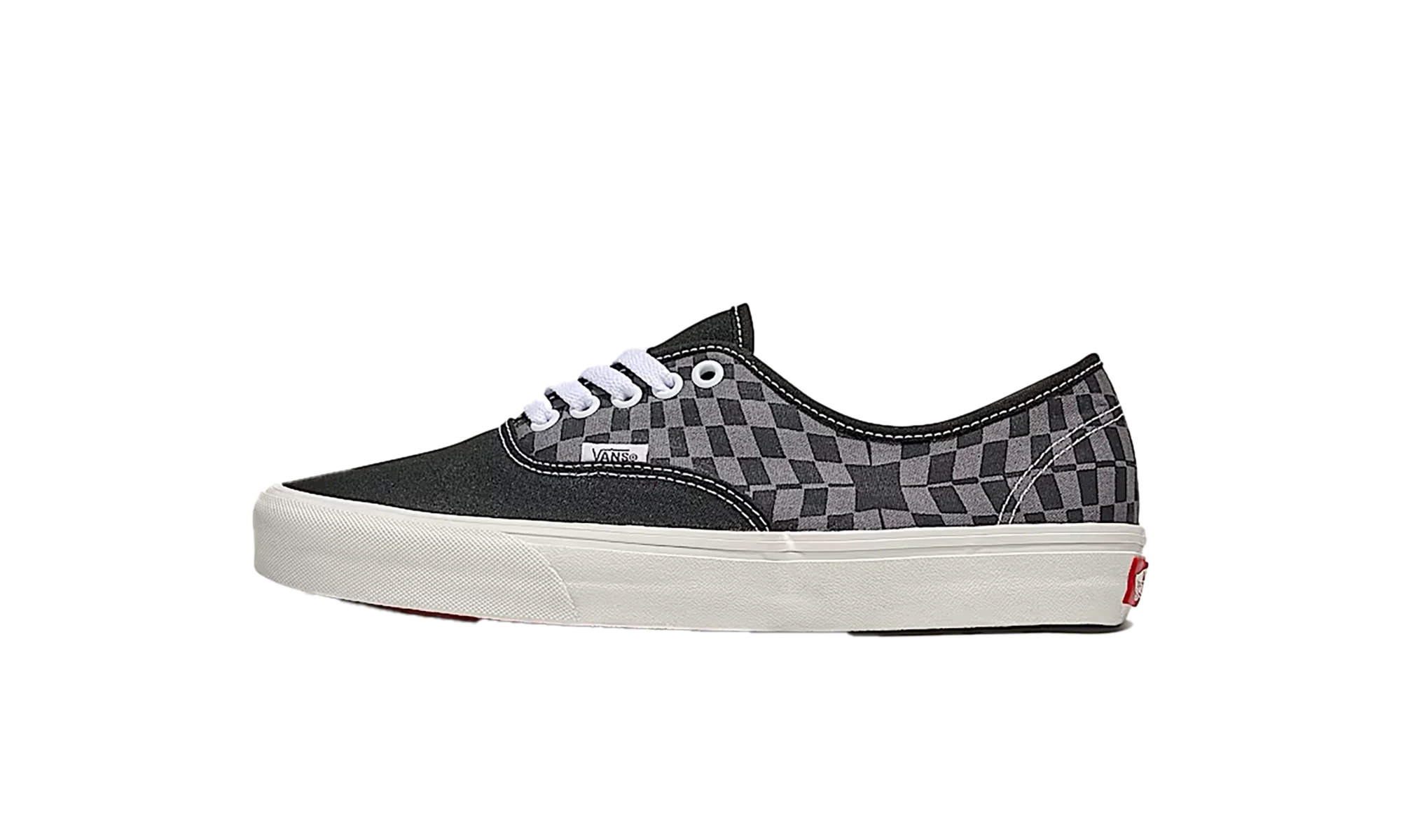 Authentic "Color Theory - Warp Check Black" VN000D7YBLK