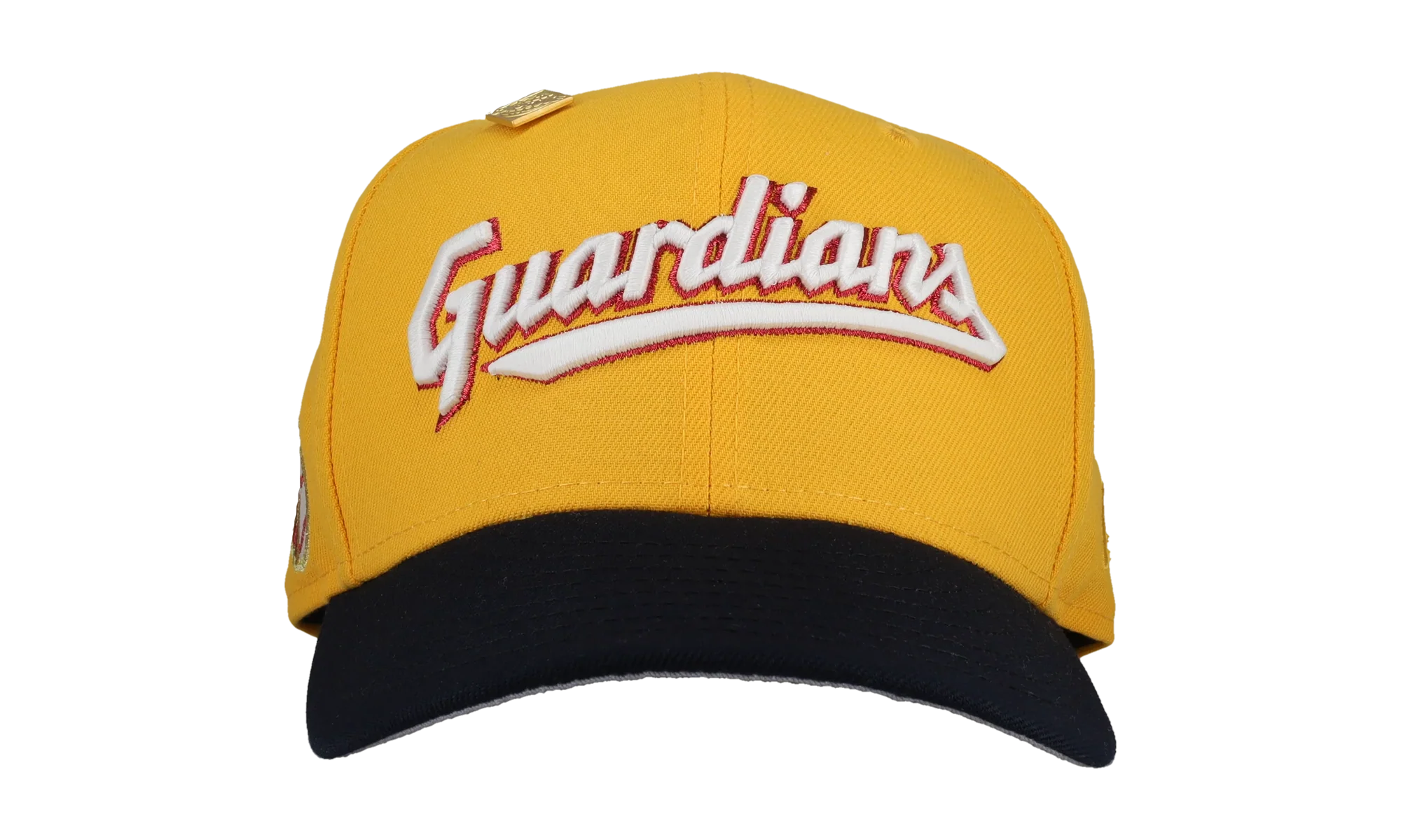 59FIFTY Cleveland Guardians G Wings Fitted Hat "Yellow / Black" NE100