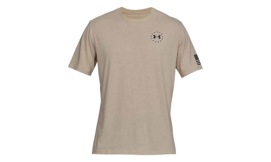 Freedom Flag T-Shirt "Desert Sand / Black" 1333350 290